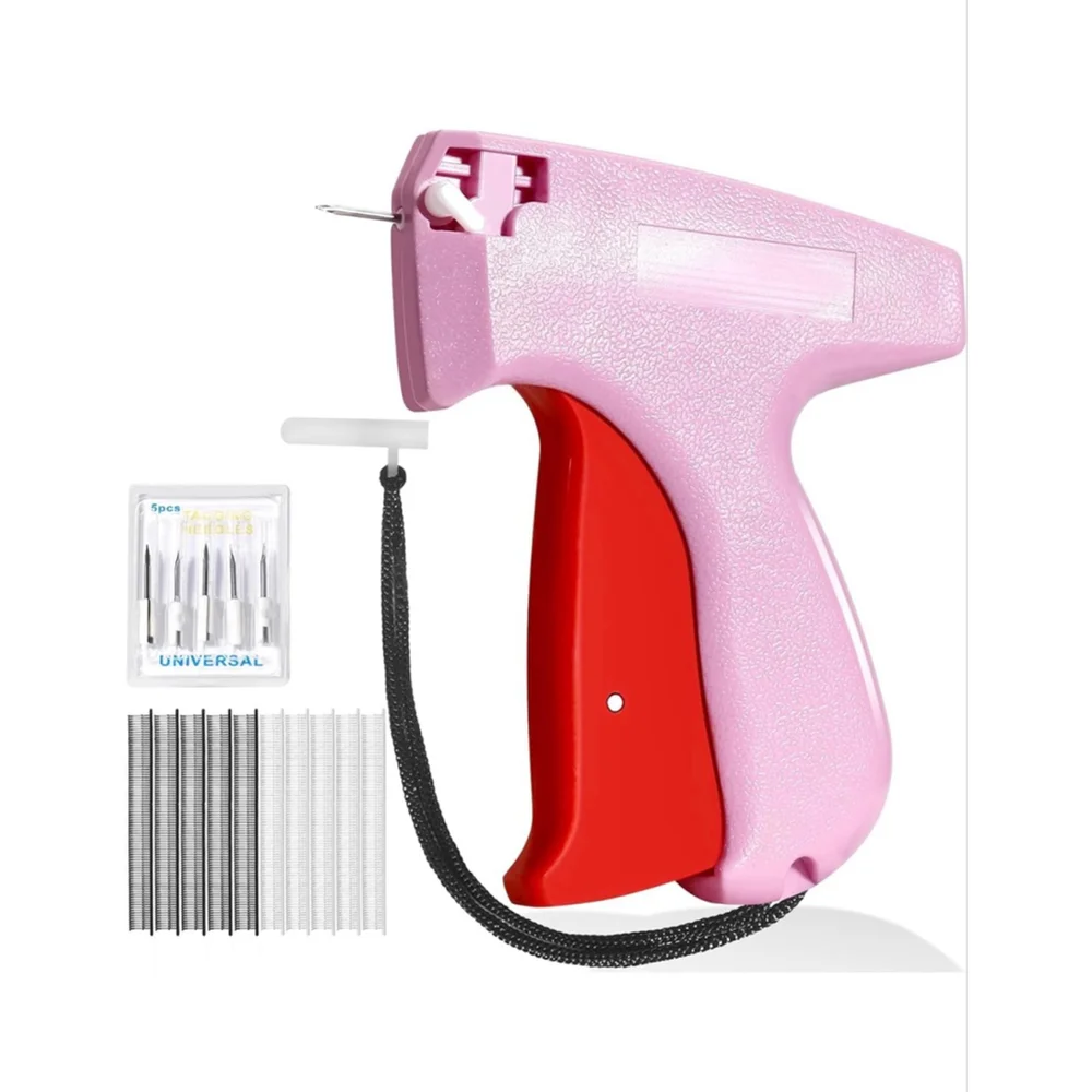 NEW Pink Red Arts & Crafts Tag Gun One Size